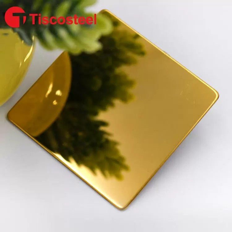 Colored stainless steel sheet